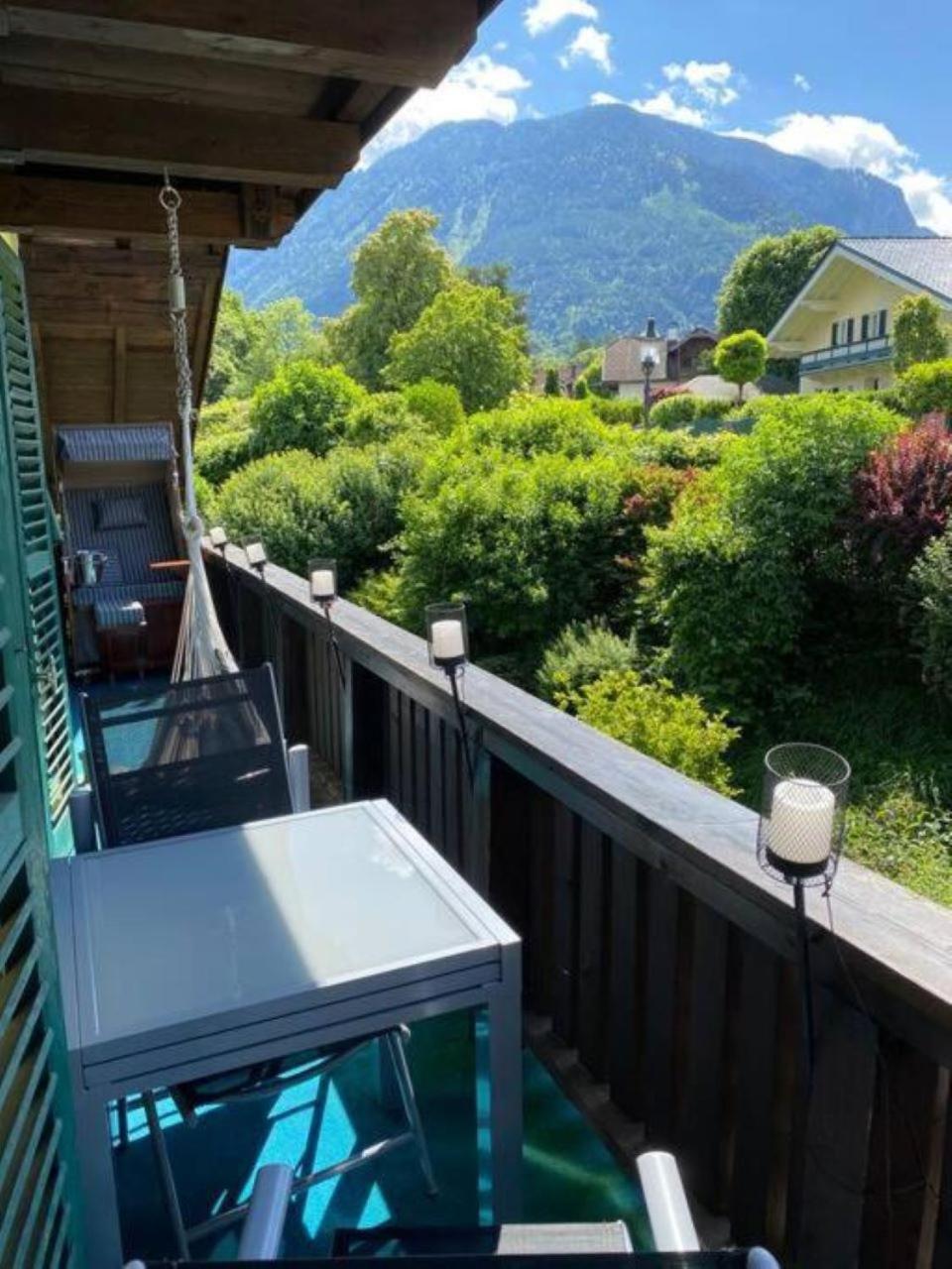 Wohnung 2 Mit Balkon Und Bergblick Гросгмайн Экстерьер фото